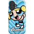 Cartoon Network Powerpuff Girls Bubbles Blue Hearts iPhone 16 Magsafe Impact Case